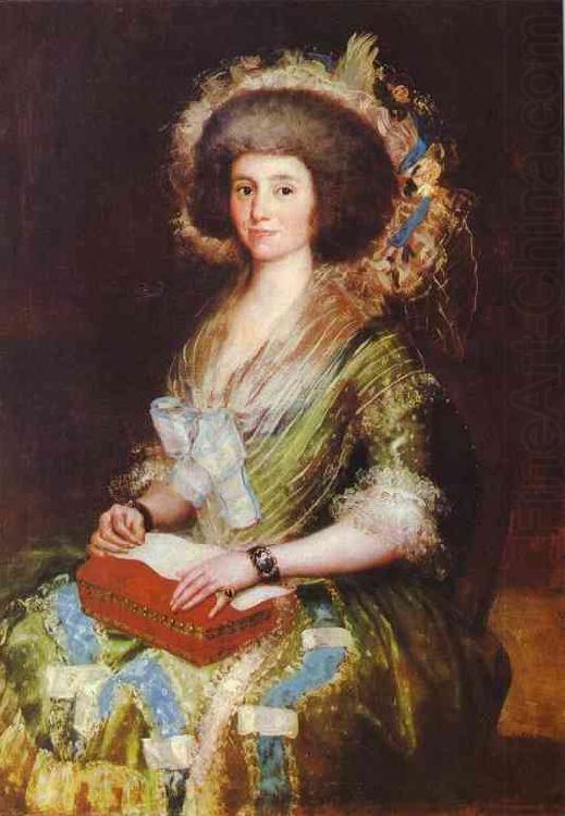 Portrait of Senora Bermusezne Kepmasa., Francisco Jose de Goya